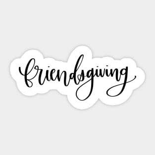 Friendsgiving Sticker